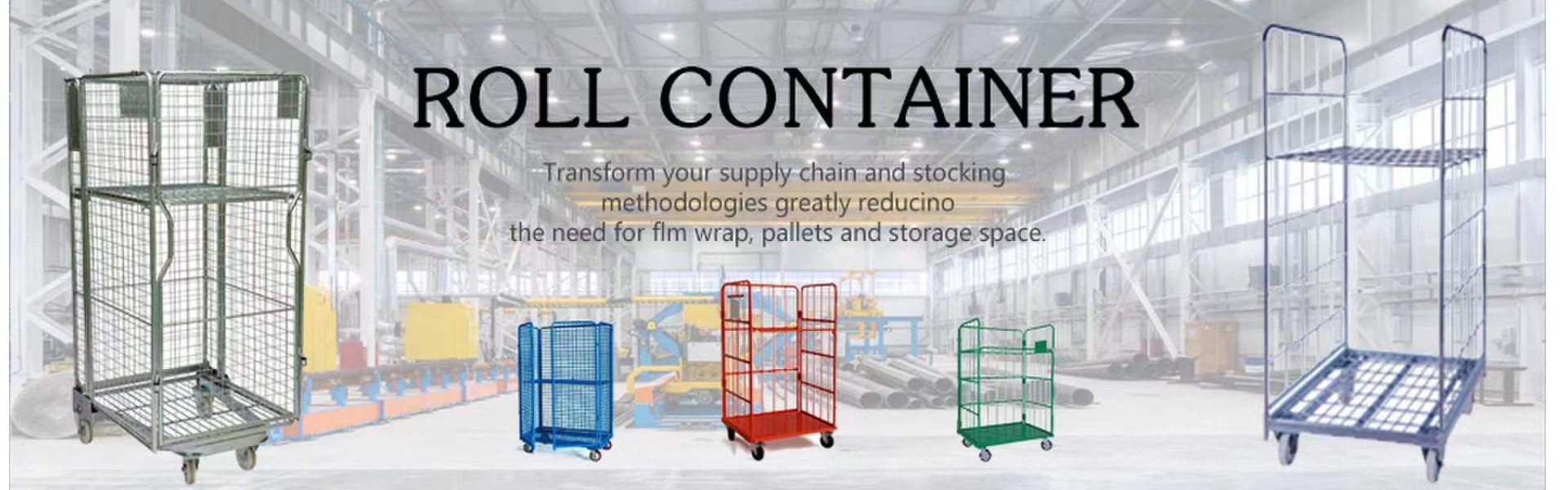 rolcontainer, draadcontainer, kooi -pallet,Qingdao Rewell Logistics Equipment Co., Ltd